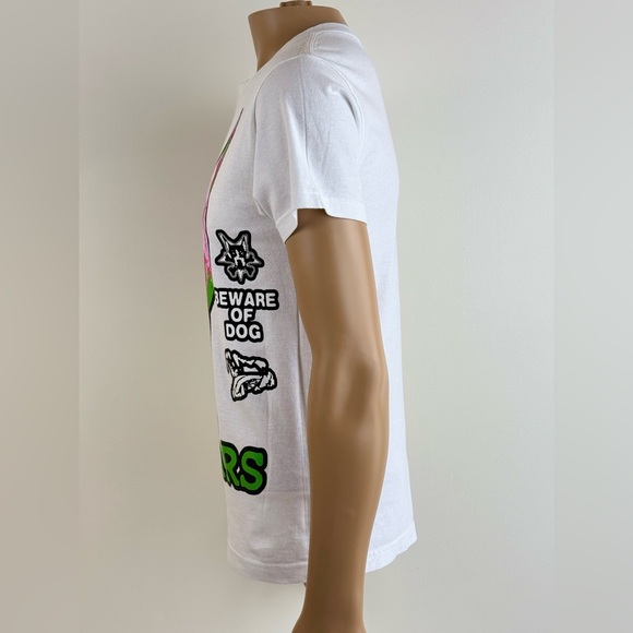 Lot of 2 T-shirts, Killer Klowns From Outer Space, Dog Years "Beware of Dog" - Picture 12 of 13